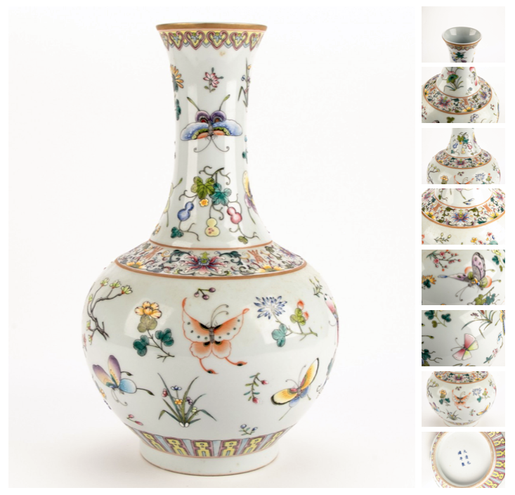 Exquisite vase commands high price in exceptional auction